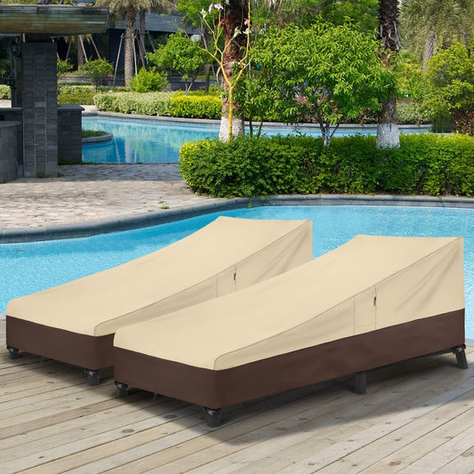 Heavy-Duty Outdoor Lounge Chair Cover