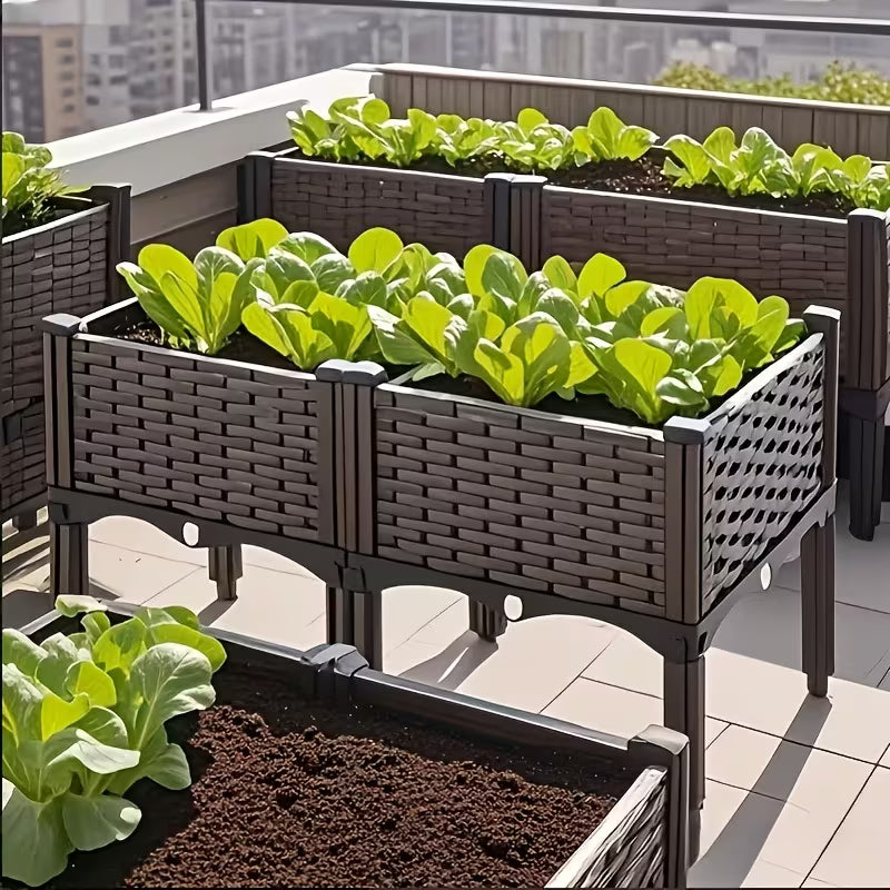 Raised Garden Planter Box — Set of 2