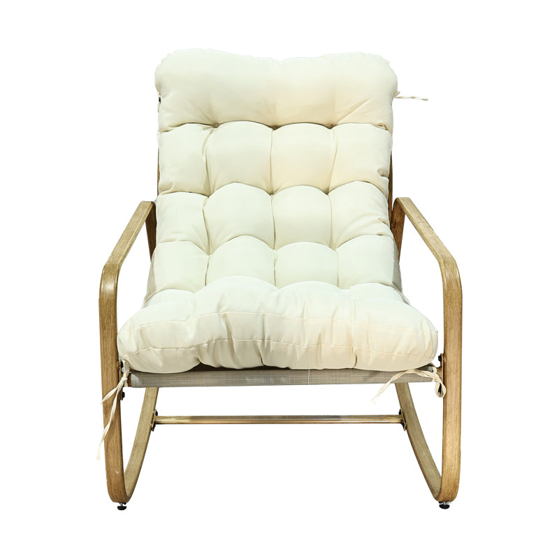 Modern Steel Outdoor Rocking Chair