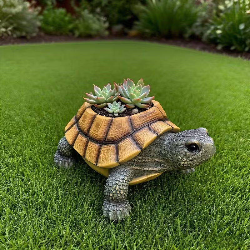 Teddy the Turtle Garden Planter