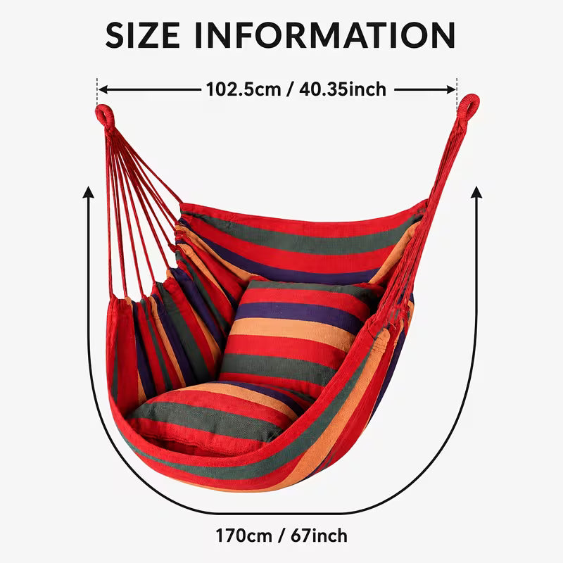 Woven Cotton Double Hammock