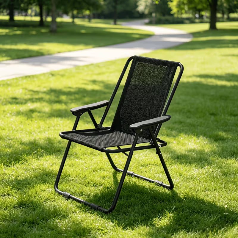 Folding High-Back Beach Chair