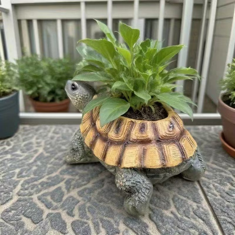 Teddy the Turtle Garden Planter